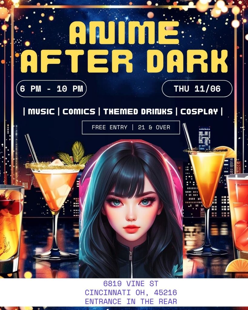 Gallery off Vine November 2025 Anime Flyer